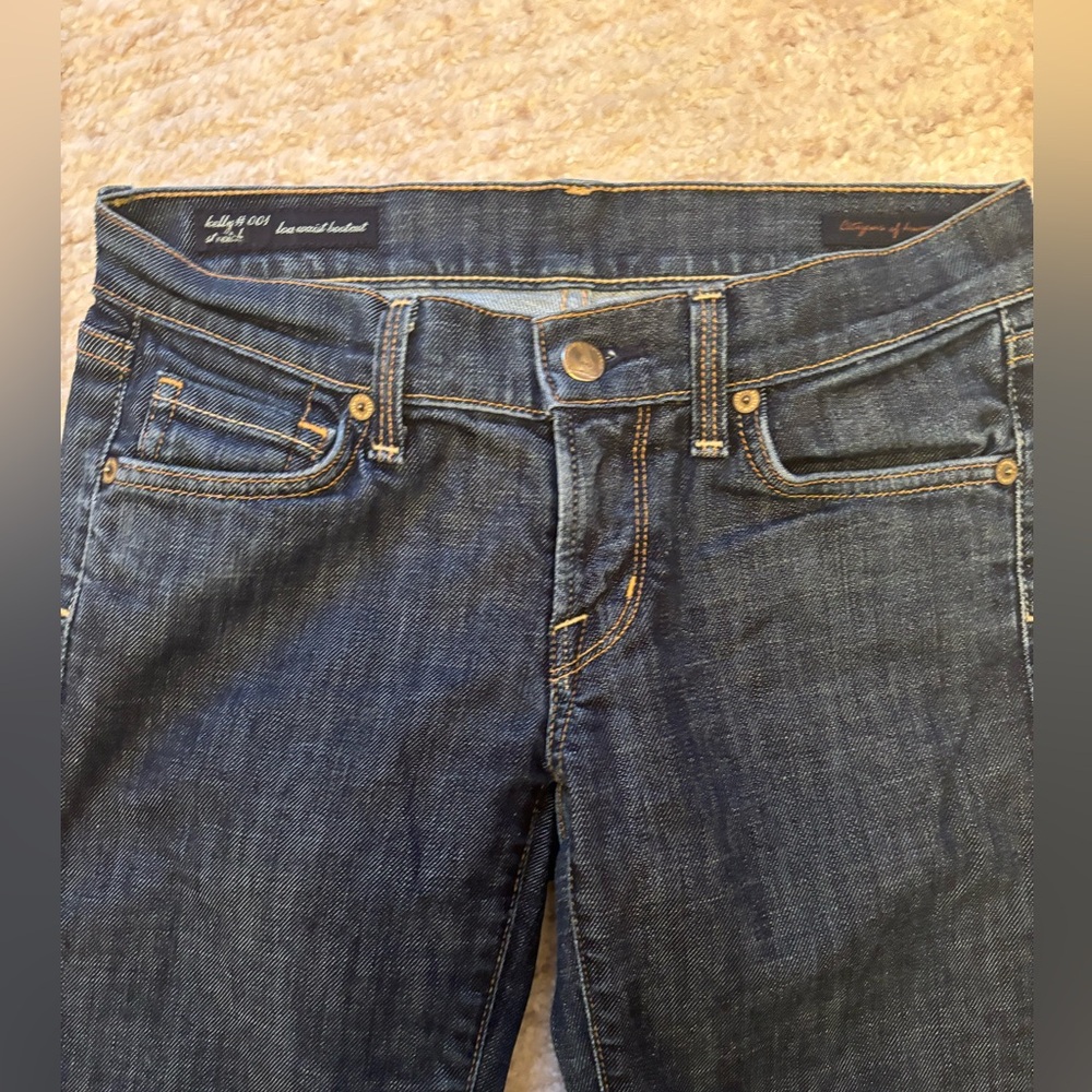 CITIZENS OF HUMANITY LOW RISE BOOTCUT Kelly Style Women’s SZ 25 Y2K Retro Boho - Picture 4 of 9